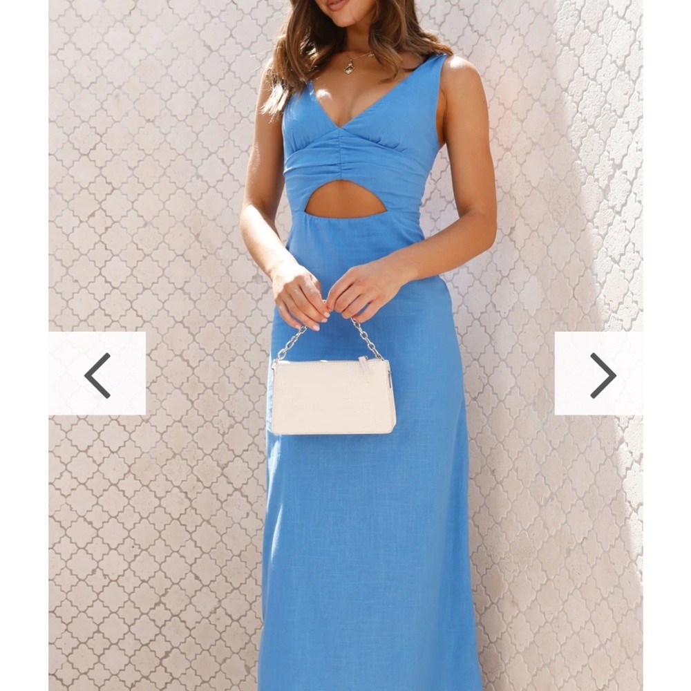 Mahalia Maxi Dress - Cobalt Blue